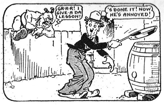 Charlie Chaplin, by Don Newhouse