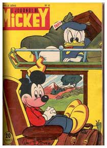 Cover for Le Journal de Mickey, by Pierre Nicolas