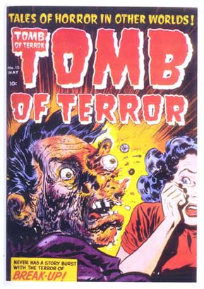 Tomb of Terror cover, by Howard Nostrand