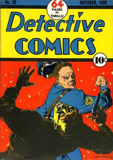 Detective Comics cover by Leo O'Mealia