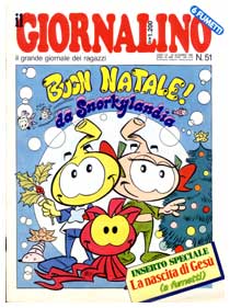 Cover for Il Giornalino, by Franco Oneta (1986)