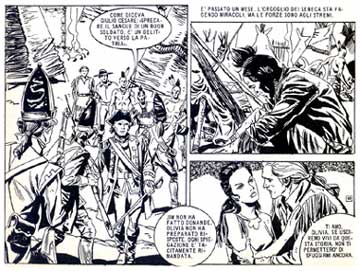 Comic for Lanciostory, by Paolo Ongaro (1981)