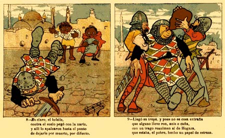 comic art by Ricard Opisso