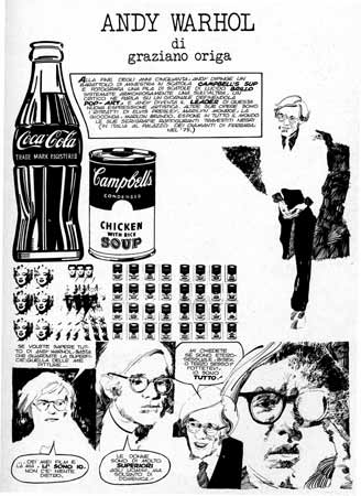 Andy Warhol, by Graziano Origa