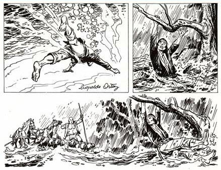 comic art by Leopoldo Ortiz