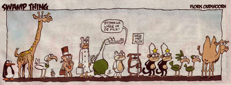 Swamp Thing, by Floris Oudshoorn