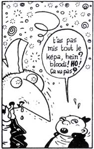 comic art by Pierre Ouin