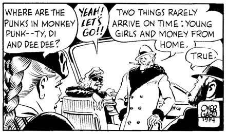 Rudy, art by William Thomas Overgard (1984)