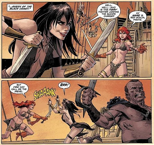 Conan Red Sonja by Dan Panosian