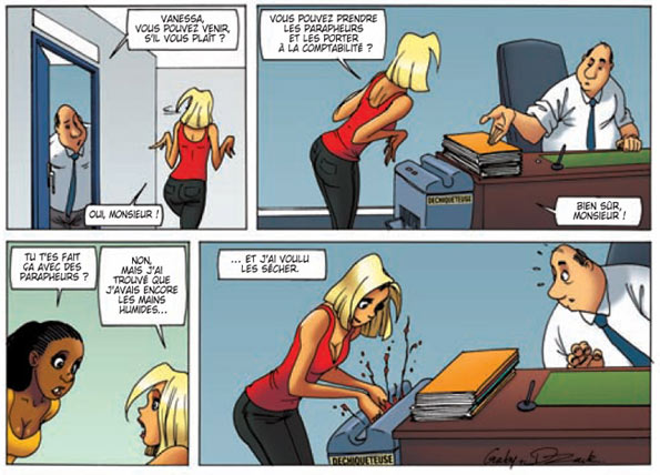 Les Blondes by Dzack