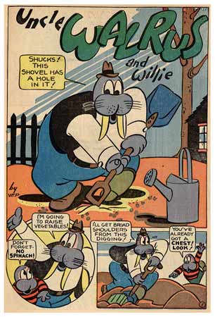 Uncle Walrus, by Victor Pazmino (Laffy Daffy Comics)