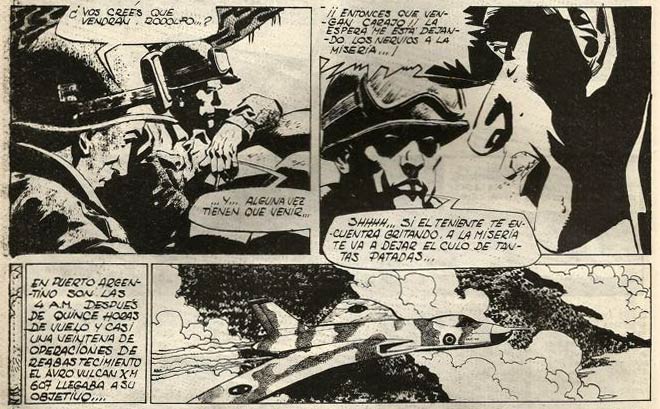 La Batalla de las Malvinas, Carlos Pedrazzini