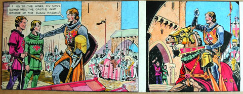 comic art by Reg Perrott