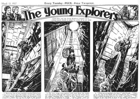 The Young Explorers by Reg Perrott