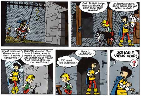 Johan & Pirlouit, by Peyo