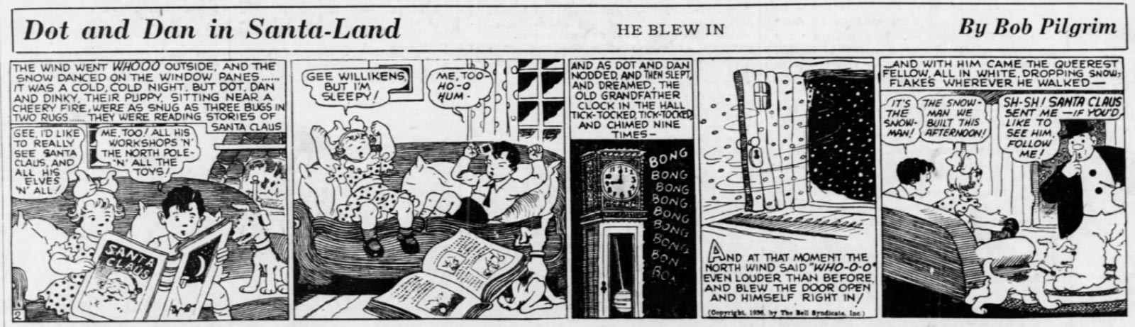 Dot and Dan in Santa Land