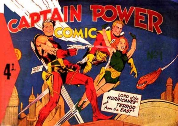 Captain Power, by Stanley Pitt
