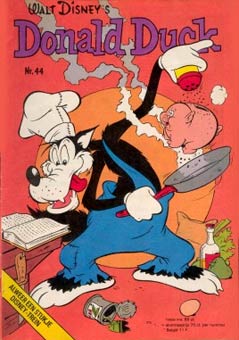 Donald Duck cover by Wilbert Plijnaar