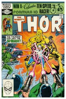 Mighty Thor, by Keith Pollard