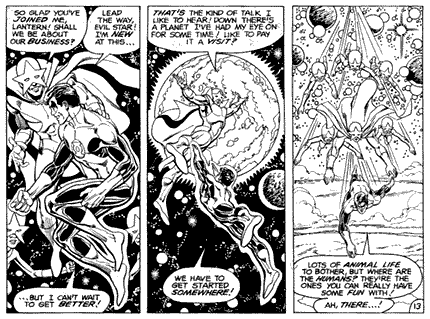 The Green Lantern, by Keith Pollard