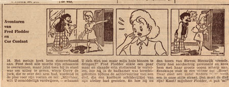 Fred Flodder en Cor Cordaat, by Siem Praamsma