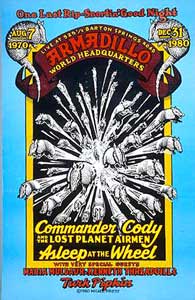 Commander Cody poster, by Micael Priest