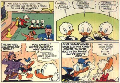 Donald Duck, by Miquel Pujol