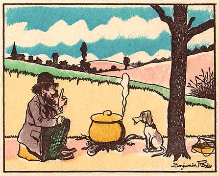 Epinal picture by Benjamin Rabier