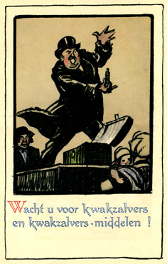 Raemakers illustrations for a book about tuberculosis in 1927