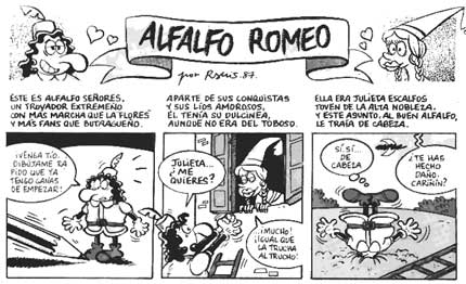 Alfalfo Romeo, by Juan Carlos Ramis