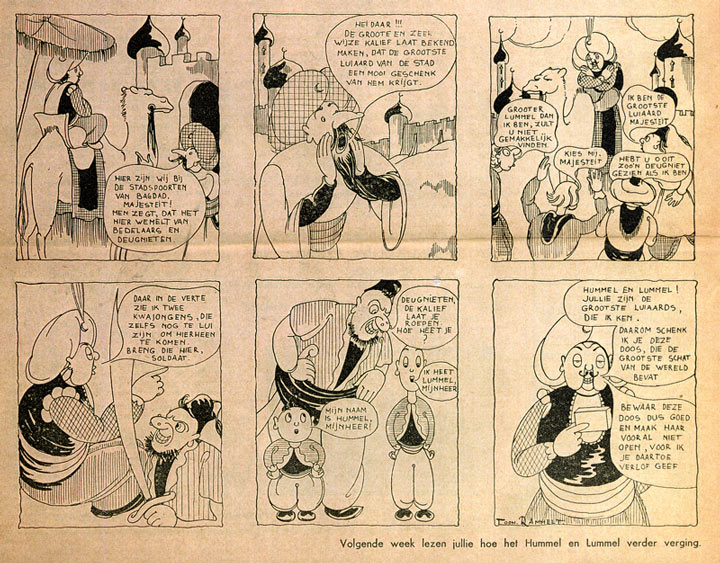 Hummel & Lummel, by Toon Rammelt, 1934