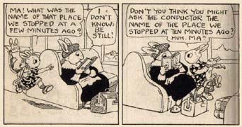 The Dumbunnies comic strip by Albertine Randall Wheelan