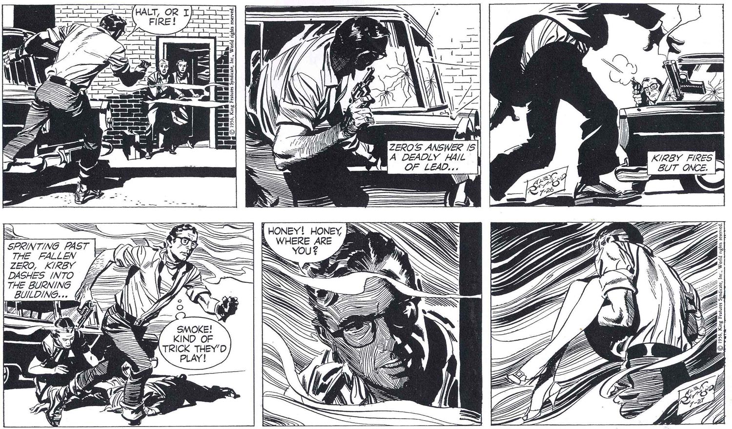 Rip Kirby by Alex Raymond