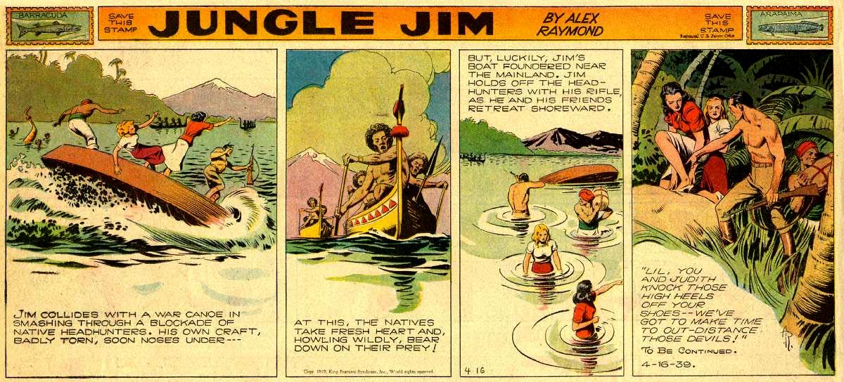 Jungle Jim, by Alex Raymond (1939)