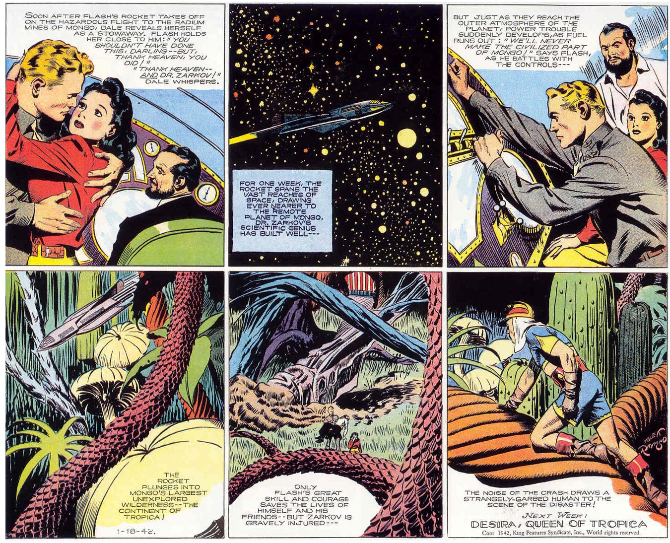 Flash Gordon by Alex Raymond