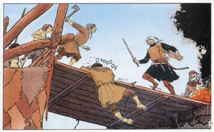 comic art by Henri-Joseph Reculé