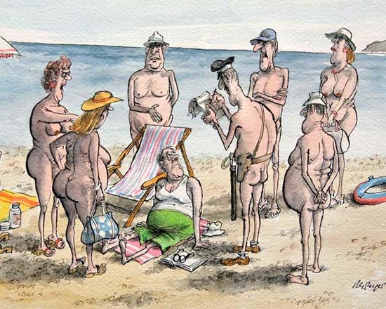 Cartoon by Oto Reisinger