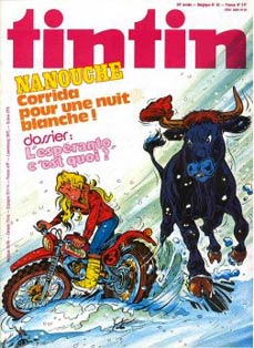 Tintin cover by Renoy