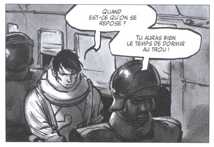 comic art by Jean-Marc Rochette