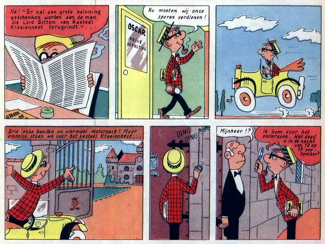 Oscar Baudruche mène l'enquête, by Rol