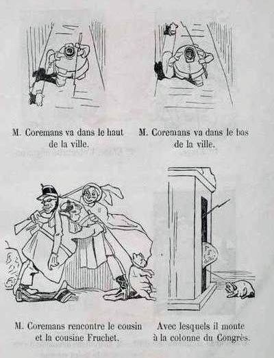 M. Coremans by Felicien Rops