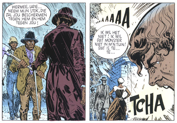 comic art by Christian Rossi