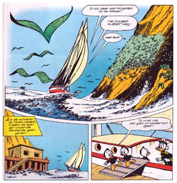 Donald Duck, by Marco Rota