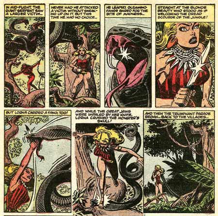 Lorna the Jungle Girl by Werner Roth