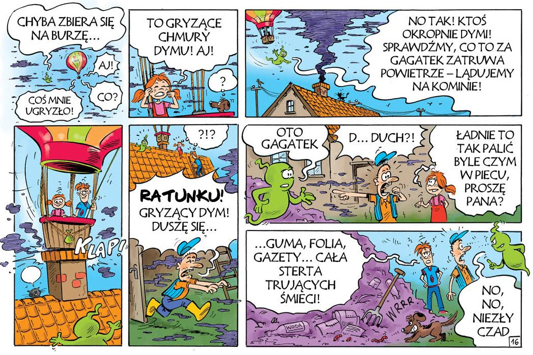 Ecology comic by Artur Ruducha