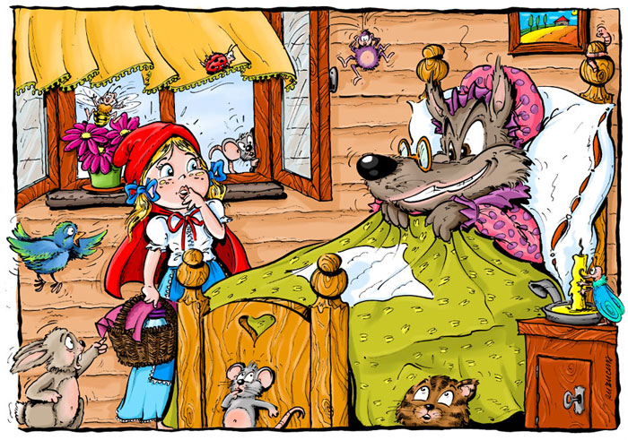 Little Red Riding Hood by Arthur Ruducha