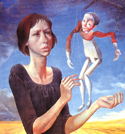 Livia Rusz self-portrait