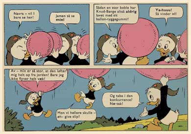 Donald Duck, by Nils Rydahl