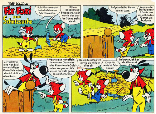 Fix und Foxi, by Sieglinde Sander