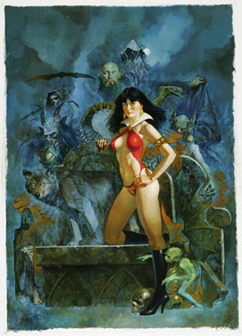 Vampirella by Manuel Sanjulian